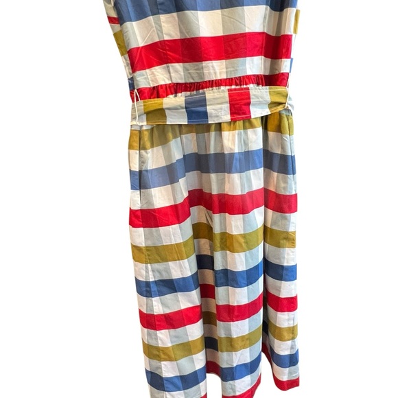 Maeve Colorful Striped Midi Dress - Picture 4 of 7